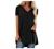 SNKSDGM Women Short Sleeve Tunic Top for Leggings Casual Crewneck T-Shirt Loose Fit Workout Tees Shirts Flowy Blouse Pullover