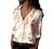 Women Fashion Leopard Long Sleeve Button Down Shirt Floral Print Casual Blouse Tops Basic Loose Fit Tunic Shirts