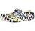 Crocs Men's and Women's Classic Lined Animal Print Clog | Fuzzy Slippers