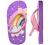 Toddler/Little Kid Flip Flops Girls & Boys Beach Sandals with Back Strap