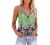 Womens Fashion 2022 Summer Tops Dressy Plunge V Neck Zip Up Spaghetti Strap Tank Top Sleeveless Camisole Shirts Blouse