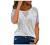 Womens Tops Stripe Mesh Sheer Short Sleeve Summer T-Shirt V Neck Dressy Casual Solid Tee Shirts Loose Fit Tunic Blouse