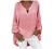 Blouses for Women, Women Plus Size Long Sleeve Cotton and Linen Tops Solid Printed V-Neck High Low Loose Long Tunic