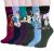 Chalier Womens Famous Painting Art Printed Fun Socks Casual Cotton Cool Novelty Funny Socks for Women