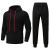 Men's Tracksuits,2 Piece Athletic Hoodie Tracksuit Set Activewear Full Zip Tracksuit Sports Set for Men Sweatsuit