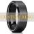 King Will Basic 6mm 7mm 8mm 9mm 10mm Men Wedding Black/Silver Tungsten Ring Matte Finish Beveled Polished Edge Comfort Fit