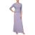 Alex Evenings Women's Plus Size Tea-Length Lace Mock Dress