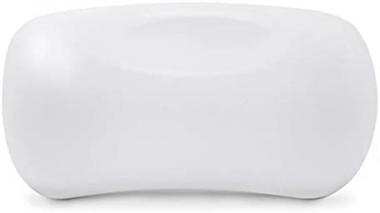 BDJKQLZ White SPA Bath Pillow Non-Slip Bathtub Headrest Soft Waterproof Bath Pillows with Suction Cups Easy to Clean 1pcs (Color : 1 Piece)