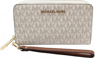 Michael Kors Women's Jet Set Travel Multifunction Phone Case