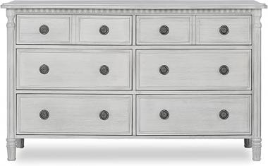 Evolur Julienne 6 Double Dresser, Antique Grey Mist , 54x20.30x33 Inch (Pack of 1)