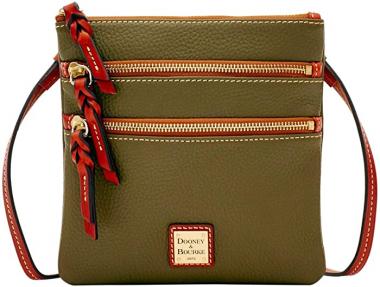 Dooney & Bourke Pebble Grain Triple Zip