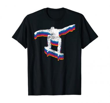 Skateboarder Skating Skateboard Gift T-Shirt