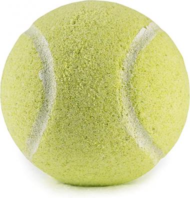 Tennis Ball Bath Bombs - 4 pack - Large, 6 oz Scented Bath Bomb Fizzies - Great Gift for Players, Women, Girls, Birthdays, Coaches, Opponents, Doubles Partners, High School Tennis, Women Leagues