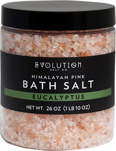 Evolution Salt - Bath Himalayan Salt Coarse Eucalyptus 26 oz