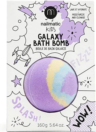 nailmatic KIDs Pulsar Bath Bomb, Purple