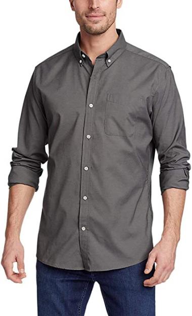 Eddie Bauer Men's Getaway Long-Sleeve Shirt - Relaxed Fit