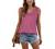 SAMPEEL Tank Tops for Women Summer Trendy V Neck Sleeveless Tee Shirts Women Casual Tee