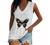 Workout Tops for Women, Women's V Neck Camisole T Shirts Y2K Vintage Skull Print Tank Top Loose Fit Sleeveless Blouses