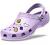 Crocs Mens and Womens Classic Clog w/Jibbitz Charms 5-Packs