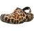 Crocs Men's and Women's Classic Lined Animal Print Clog | Fuzzy Slippers