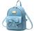 Girls Bowknot Cute Leather Backpack Mini Backpack Purse for Women