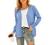 VIISHOW Women's V Neck Button Down Knitwear Long Sleeve Soft Basic Knit Cardigan Sweater