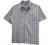 Van Heusen Men's Classic Fit Seersucker Short Sleeve Button Down Cotton Poly Plaid Shirt