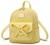 Girls Bowknot Cute Leather Backpack Mini Backpack Purse for Women