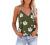 Womens Fashion 2022 Summer Tops Dressy Plunge V Neck Zip Up Spaghetti Strap Tank Top Sleeveless Camisole Shirts Blouse