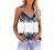 Womens Fashion 2022 Summer Tops Dressy Plunge V Neck Zip Up Spaghetti Strap Tank Top Sleeveless Camisole Shirts Blouse