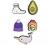 Crocs Jibbitz 5-Pack Trendy Shoe Charms | Jibbitz for Crocs