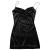 ZAFUL Women's Sexy Mini Party Club Satin Dress Spaghetti Strap Cowl Neck Slip Short Dress