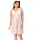 Exquisite Form 30107 Women's Nylon Tricot Sleeveless Short Knee Length Nightgown