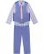 Van Heusen Boys' 4-Piece Formal Suit Set, Vest, Pants, Collared Dress Shirt, and Tie