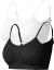 Adjustable Spaghetti Straps Sports Bras - Padded Workout Yoga Fitness Cami Tops