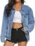 Jean Jacket Women Oversized Denim Jacket