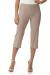 Rekucci Women's Ease into Comfort Capri with Button Detail