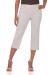 Rekucci Women's Ease into Comfort Capri with Button Detail