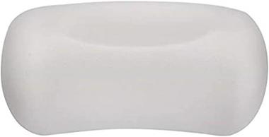 Greewen Spa Bath Pillows Soft omic Bath Cushion with 2 Sucker Powerful Non-Slip, White, Medium