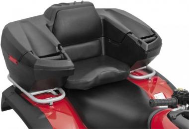 New QuadBoss Rest-N-Store ATV Storage Trunk / Rear Seat - 2014-2015 Polaris Sportsman 570 ATV