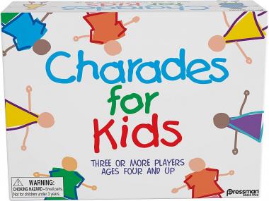 Pressman Charades for Kids -- The 'No Reading Required' Family Game, 5"