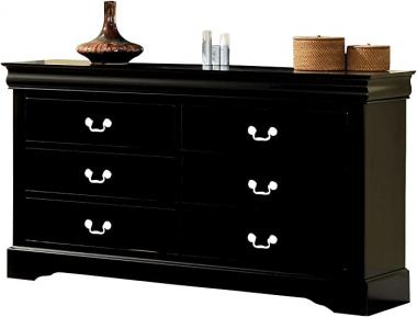 ACME FURNITURE Louis Philippe III Dresser - 19505 - Black