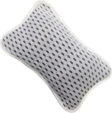 FOMIYES Bathtub Pillow Mesh Bathtub Headrest for Home Spa Salon, Neck Support Bathtub Headrest Polyester Bathtub Pillow ( 11.00X7.47X1.97inch )