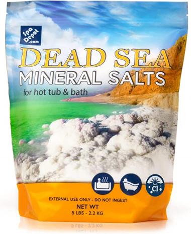 Spa Depot Dead Sea Mineral Salts for Hot Tub & Bath 5 lbs.