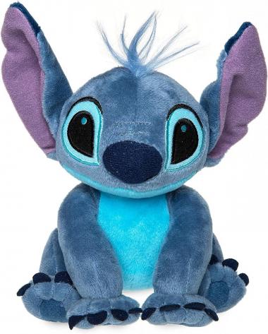 Disney Stitch Plush - Mini Bean Bag, Lilo and Stitch, Cuddly Alien Soft Toy with Big Floppy Ears and Fuzzy Texture, Suitable for All Ages 0+