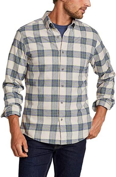 Eddie Bauer Men's Eddie's Favorite Flannel Shirt - Slim