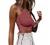 Artfish Women's Sleeveless Shirt Ribbed Drawstring Side Ruched Scoop Neck Basic Crop Tank Top