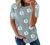 Biucly Womens Short Sleeve Crewneck Shirts Loose Casual Tee T-Shirt