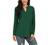 Neineiwu Women Casual Split V Neckline Loose Tunic Blouses Long Sleeve Tops