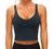 Women’s Longline Sports Bra Wirefree Padded Medium Support Yoga Bras Gym Running Workout Tank Tops